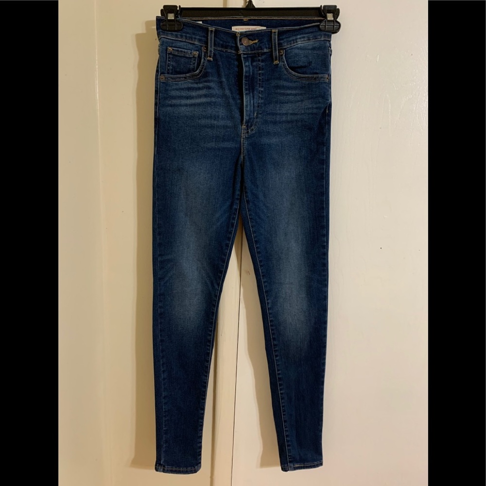 Mile high skinny high wasted jeans by Levi’s